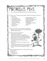 Problems Plus Worksheet